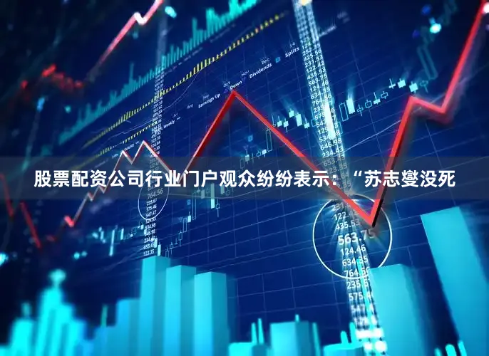 股票配资公司行业门户观众纷纷表示：“苏志燮没死